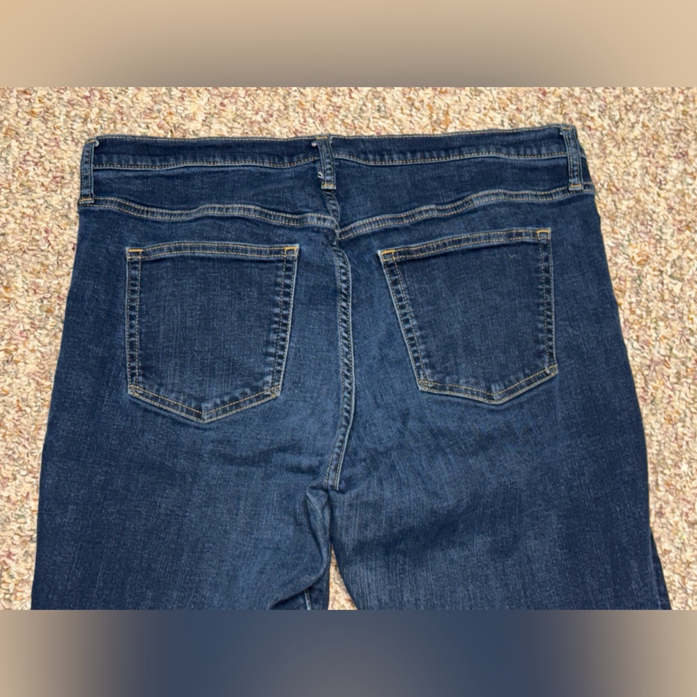 Women's size 16 GAP Dark Blue Skinny Jeans - Picture 4 of 7